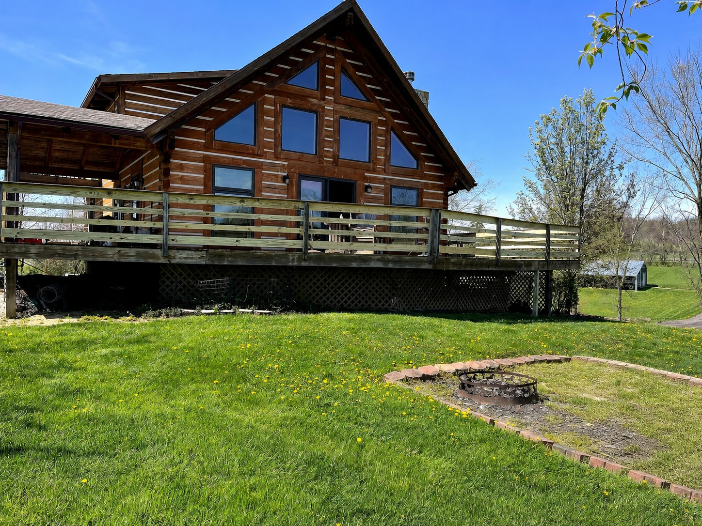 Expansive custom cabin deck