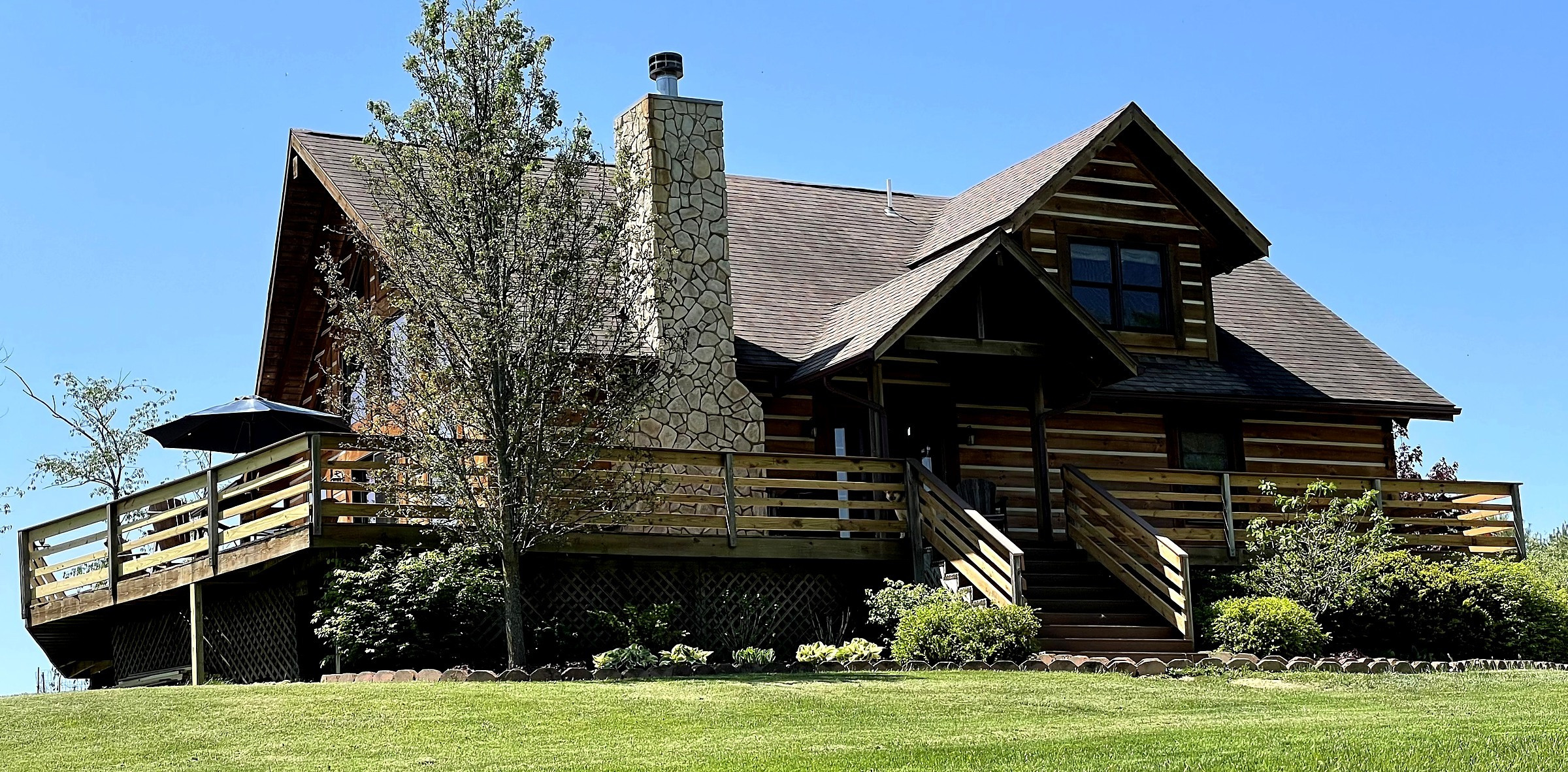 Expansive Cabin Deck, completed project photo 2
