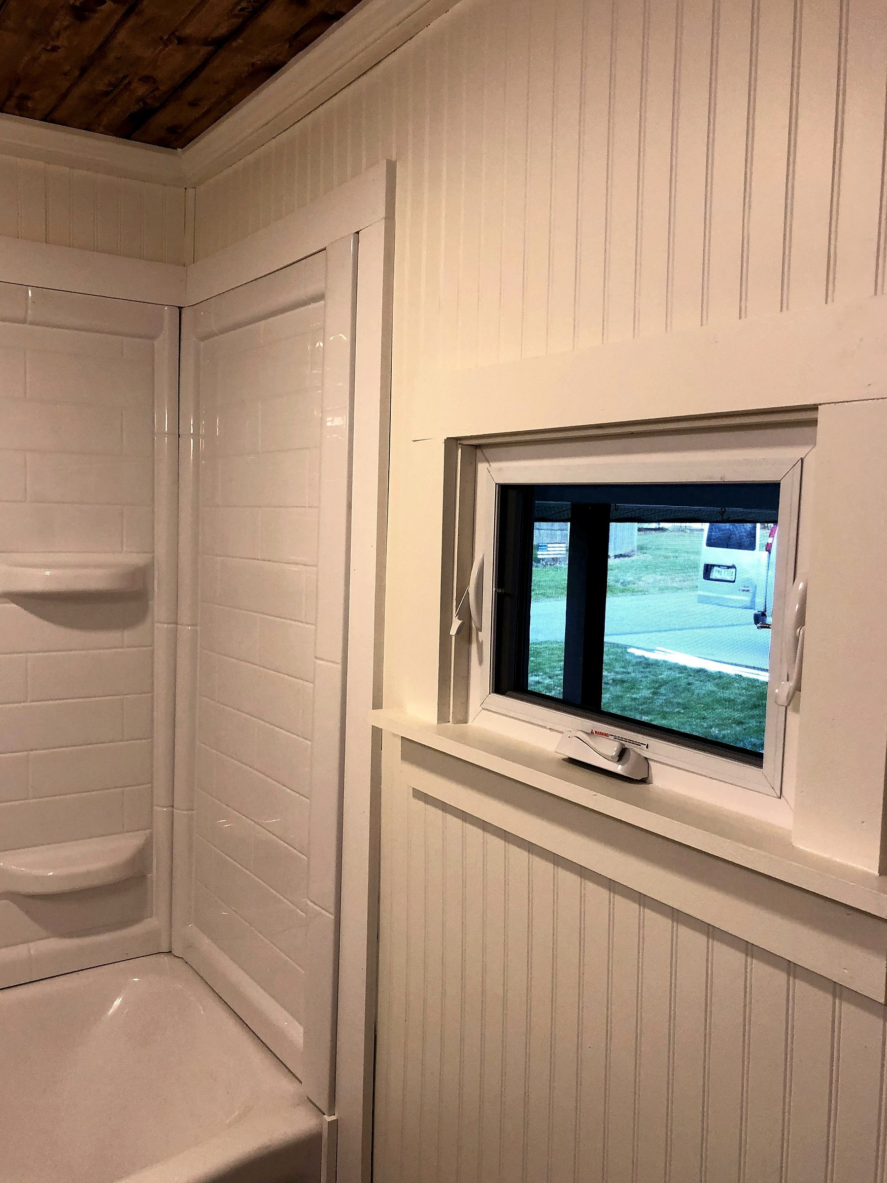 Warm-Finish Bathroom Remodel, completed project photo 2